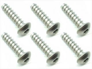 NTP-415　チタンヘックスボタンタッピングビス　4×15　6本入