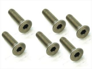 STR-415　チタンヘックス皿ビス　4×15　6本入