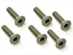 STR-415　チタンヘックス皿ビス　4×15　6本入