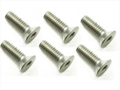 STR-412　チタンヘックス皿ビス　4×12　6本入