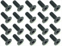 SST-308　スチール ヘックス皿ビス　(皿頭小）　3×8　20本入