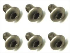 NTR-408　チタンヘックスボタンビス　4×8　6本入
