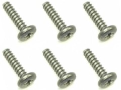 BTP-208　チタンバインドタッピングビス　2×8　6本入　プラス頭