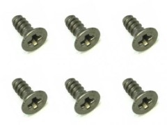 SGP-205　チタン皿タッピングビス　2×5　6本入　プラス頭