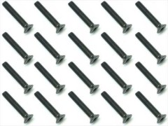 SST-318　スチール ヘックス皿ビス　(皿頭小）　3×18　20本入