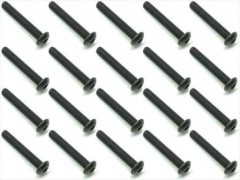 NST-318　スチール ヘックスボタンビス　3×18　20本入