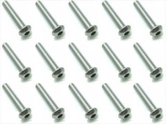 NSR-315　ステンレスヘックスボタンビス　3×15　15本入