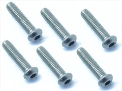 NTR-2612　チタンヘックスボタンビス　2.6×12　6本入