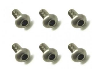 NTR-205　チタンヘックスボタンビス　2×5　6本入