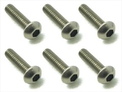 NTR-208　チタンヘックスボタンビス　2×8　6本入