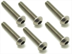 NTR-210　チタンヘックスボタンビス　2×10　6本入