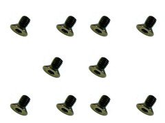 SFR-305　S-FlexチタンM3ヘックス皿ビス　3×5　10本入