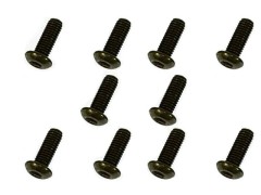 NFR-308　S-FlexチタンM3ヘックスボタンビス　3×8　10本入