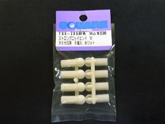 TGE-205MW　ストロングロッドエンドM ホワイト 8pcs　18.6mm