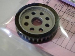 STA-331BK　アルミデフプーリー31T ブラック タミヤTA05&ドリコンSP用