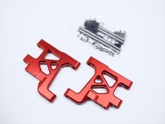 SWR-32RR　アルミリヤ用サスアーム タミヤ ワイルドウイリー2用 シャンパンレッド