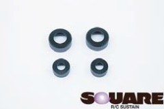 TGE-113CBK　　TRFショートダンパー用　シリンダーキャップ　　薄型ブラック