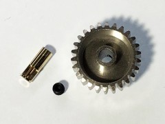 STW-26　Φ2mm変換アダプター&06Mピニオン26Tセット ダンシングライダー用