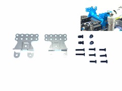 SCC-13B　アルミリンクアームマウント（ブルー) タミヤCC-02用