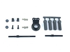 SHT-22SBK　アルミサーボセイバーセット(タミヤホーネット/グラスホッパー用)ブラック