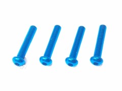 NAX-2614TB　2.6×14ヘックスボタンジュラルミンビス(ライトブルー/4pcs)