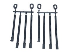 TGX-125　タミヤツーリングカー用ボディマウント フロント3set/リヤ1set