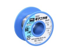 ZSE-76010　ハンダ リール巻 70g 線径1mm 長さ12m