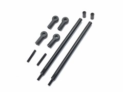 CCR-50LBK　ロアリンクセット87mm(L) ブラック　CCR-50スペア,クローラー汎用