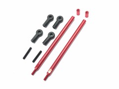 CCR-50LR　ロアリンクセット87mm(L) レッド CCR-50スペア,クローラー汎用