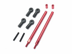 CCR-50MR　ロアリンクセット71mm(M) レッド　CCR-50スペア,クローラー汎用