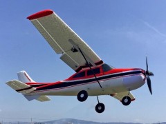 【数量限定セール!】11160　マイクロ セスナ172 ARF　レッド【WEB限定】