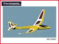 カシオペア　12033　アルウィンド99　イエローフィルム付きセット　[100g未満 RCグライダー組立キット]
