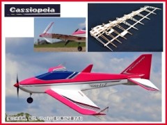 カシオペア　12037　セレナLt-Z　(レーザーカット バルサキット)　　[RCプレーン 組立キット]