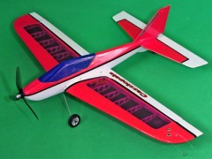 TRAINER 40 エアロモデル ラジコン飛行機キット 50クラスエンジンRC飛行機 エアロスバルGP50（レッド)【56564R】 | 京