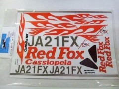 カシオペア　43052　miniFox ステッカー