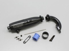 VZW301 SCサイクロンマフラーセット(7φ/側方排気用/SIII Evo./