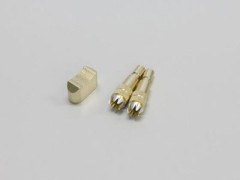 A0751FS-01G　アルミスティック＆スイッチキャップセット(ゴールド)