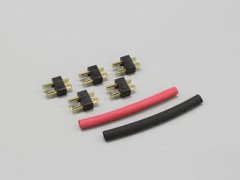 R246-8522　2Pスーパープラグ Aタイプ 5pcs / 24Kゴールドメッキ