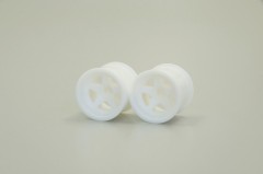 KFH001W　フロントホイール(5本スポーク/2pcs/ホワイト/KF01) (処分特価)