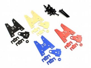 R246-3709　車高調整スペーサーセット 0.5/0.7/1.0/1.5mm KF01