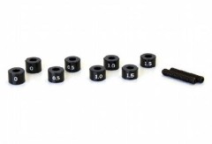 R246-3710　DIS フロントアッパーカラーセット(キャンバー0/0.5/1.0/1.5)