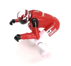 京商　(B)MCB001DYR　　ライダーフィギュア(ヤマハ／レッド)