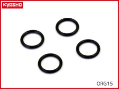 ORG15　Oリング(P15/ブラック) 4入