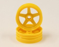 SCH003Y　フロントホイール(イエロー/2入/ビートル2014)