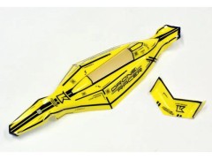 (セール) DRB002Y　ボディセット(ZEPHYRイエロー/塗装済)　(在庫限り)