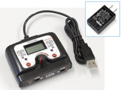 (セール) DRW005　USB ツインチャージャー 0.2-1.0A((USB-ACアダプター付)