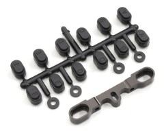 LA391　ワイドアルミリヤサスホルダー (RR/ガンメタリック/ZX7)