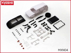 京商　MXN04　トヨタ　４ランナー　アクセサリーパーツ付　ホワイトボディセット