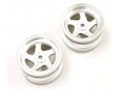 OTH244SCB　5スポークホイール43mm (サテンクローム/2入/オプティマ)