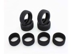 JK33201SS　1/10 Rally AVANTGARDE タイヤ インナー付 (4入)